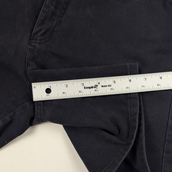 Vintage Black High Waist Denim Mom Shorts Westport Ltd Women’s Waist 26 x 6.5" - Picture 4 of 6